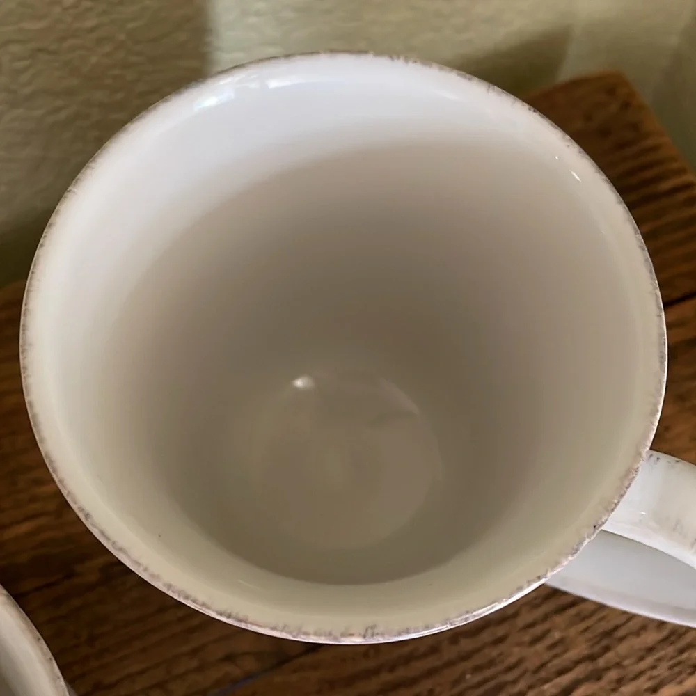 NWOT Pottery Barn Set-of-6 Cambria Handcrafted Stoneware Mugs, color Stone - Picture 8 of 11